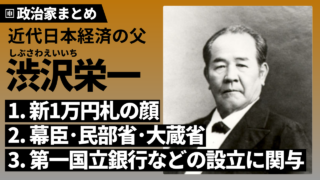 【渋沢栄一】何をした人？いつから新紙幣？生い立ち・経歴・功績などを解説！